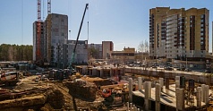 Пермские строители стали возводить секции жилого дома на 42 дня быстрее благодаря нацпроекту